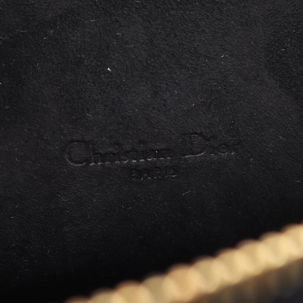 CHRISTIAN DIOR Black Leather Shoulder Bag - Picture 4 of 6